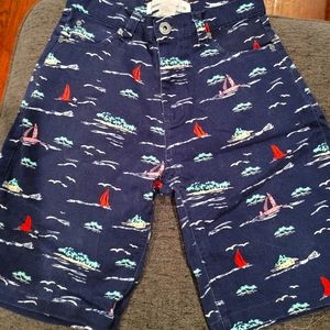 Summer nautical shorts